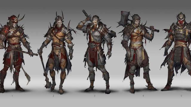 Mortal Kombat 11 - Ilustraciones - mk11 shao kahn outfit art