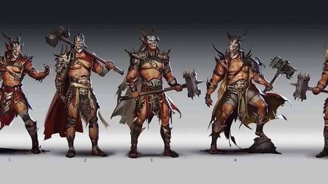 Mortal Kombat 11 - Ilustraciones - mk11 shao kahn outfit