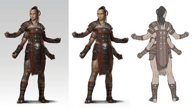 Mortal Kombat 11 - Ilustraciones - mk11 shokan female