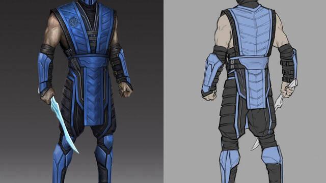 Mortal Kombat 11 - Ilustraciones - mk11 sub zero concept art