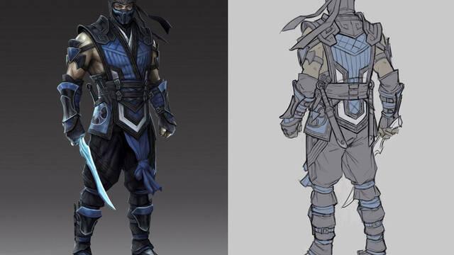 Mortal Kombat 11 - Ilustraciones - mk11 sub zero concept