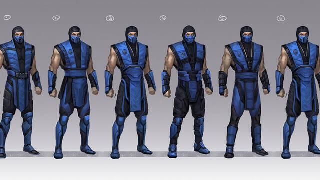 Mortal Kombat 11 - Ilustraciones - mk11 sub zero outfit art