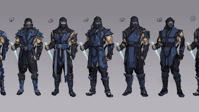 Mortal Kombat 11 - Ilustraciones - mk11 sub zero outfit
