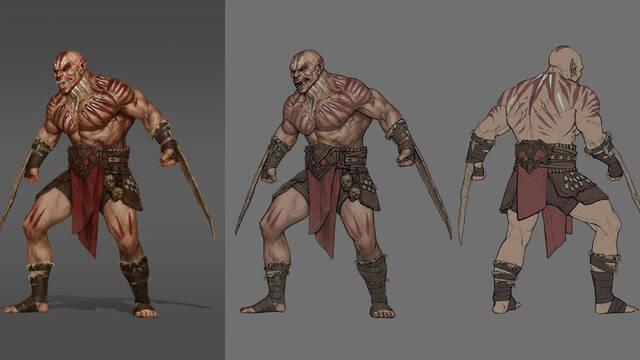 Mortal Kombat 11 - Ilustraciones - mk11 baraka concept art