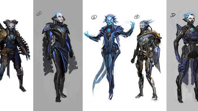 Mortal Kombat 11 - Ilustraciones - mk11 frost outfit