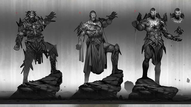 Mortal Kombat 11 - Ilustraciones - mk11 geras outfit art