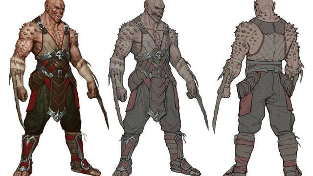 Mortal Kombat 11 - Ilustraciones - mk11 baraka concept
