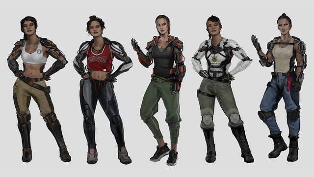 Mortal Kombat 11 - Ilustraciones - mk11 jacqui briggs outfit