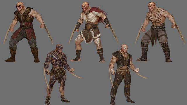 Mortal Kombat 11 - Ilustraciones - mk11 baraka outfit art