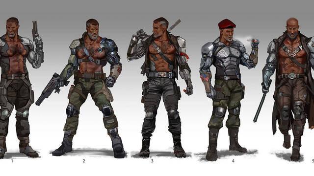 Mortal Kombat 11 - Ilustraciones - mk11 jax briggs outfit