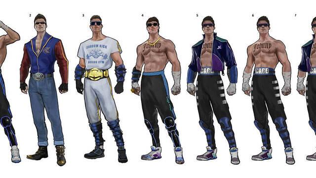 Mortal Kombat 11 - Ilustraciones - mk11 johnny cage outfit art