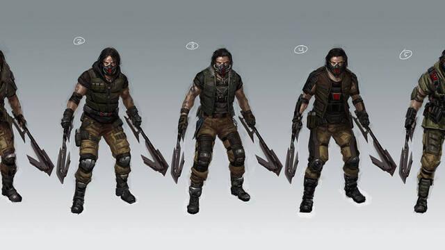 Mortal Kombat 11 - Ilustraciones - mk11 kabal outfit art