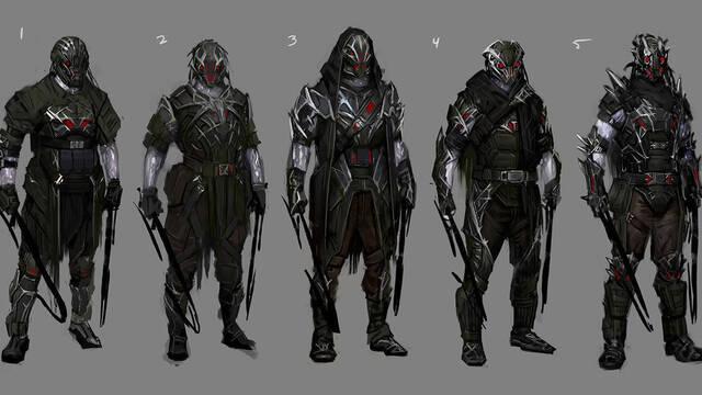 Mortal Kombat 11 - Ilustraciones - mk11 kabal outfit