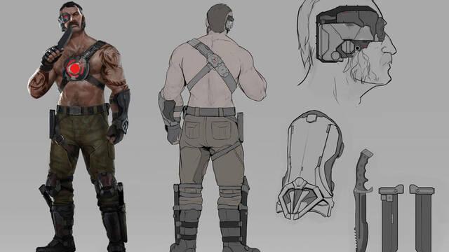 Mortal Kombat 11 - Ilustraciones - mk11 kano concept