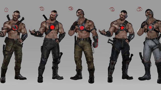 Mortal Kombat 11 - Ilustraciones - mk11 kano outfit