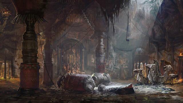 Mortal Kombat 11 - Ilustraciones - mk11 bone sepulcher