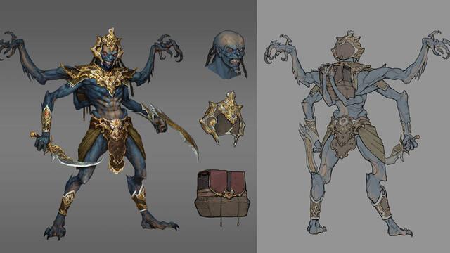 Mortal Kombat 11 - Ilustraciones - mk11 kollector concept art