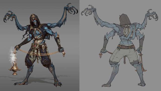 Mortal Kombat 11 - Ilustraciones - mk11 kollector concept