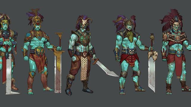 Mortal Kombat 11 - Ilustraciones - mk11 kotal kahn outfit