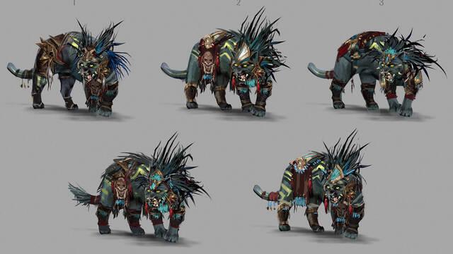 Mortal Kombat 11 - Ilustraciones - mk11 kotal kahn panther concept