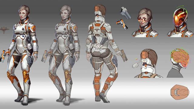 Mortal Kombat 11 - Ilustraciones - mk11 cassie cage concept art