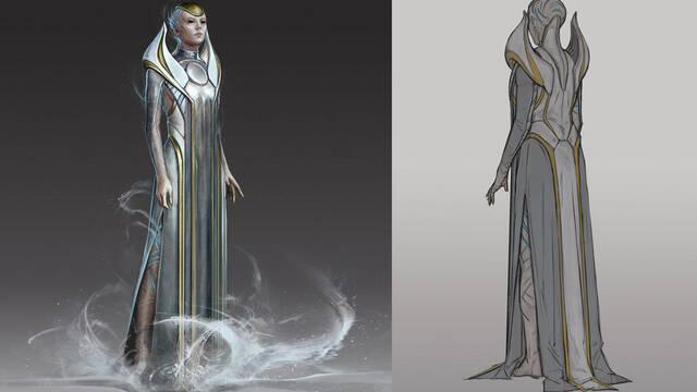 Mortal Kombat 11 - Ilustraciones - mk11 kronika concept