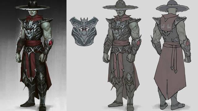 Mortal Kombat 11 - Ilustraciones - mk11 kung lao concept