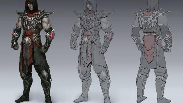 Mortal Kombat 11 - Ilustraciones - mk11 liu kang concept