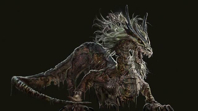 Mortal Kombat 11 - Ilustraciones - mk11 liu kang dragon rotten