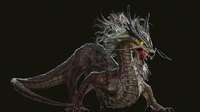 Mortal Kombat 11 - Ilustraciones - mk11 liu kang dragon