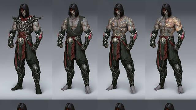 Mortal Kombat 11 - Ilustraciones - mk11 liu kang outfit