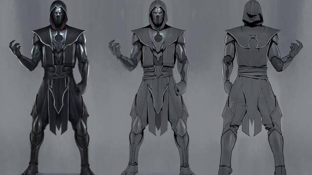 Mortal Kombat 11 - Ilustraciones - mk11 noob saibot concept art