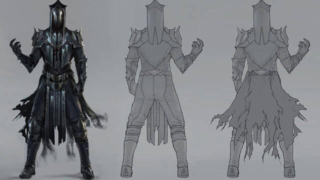 Mortal Kombat 11 - Ilustraciones - mk11 noob saibot concept