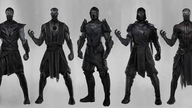 Mortal Kombat 11 - Ilustraciones - mk11 noob saibot outfit art