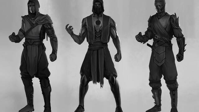 Mortal Kombat 11 - Ilustraciones - mk11 noob saibot outfit