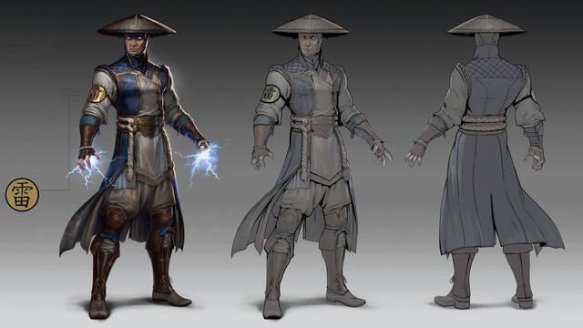 Mortal Kombat 11 - Ilustraciones - mk11 raiden concept art