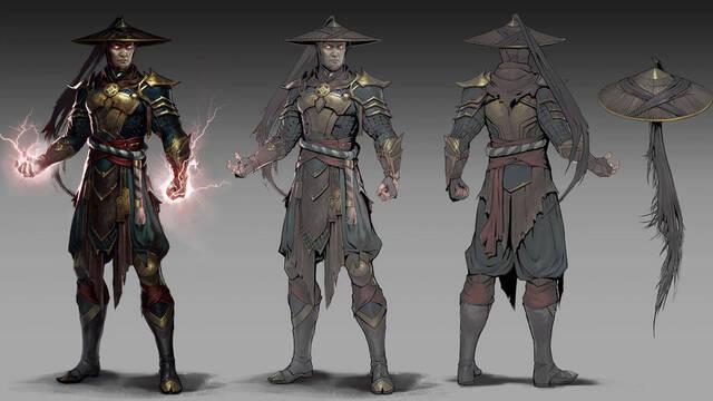 Mortal Kombat 11 - Ilustraciones - mk11 raiden concept