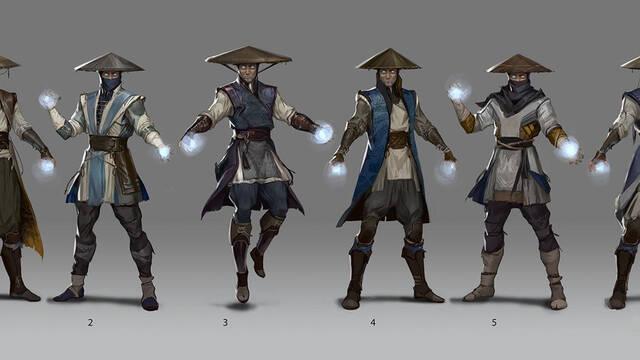 Mortal Kombat 11 - Ilustraciones - mk11 raiden outfit art