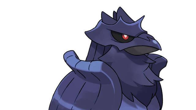 Pokmon Espada y Escudo - Ilustraciones - pss corviknight