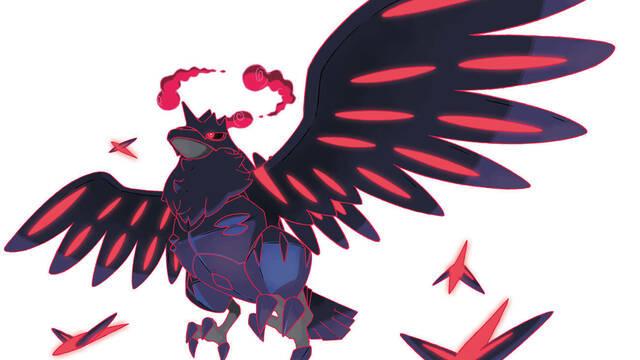 Pokmon Espada y Escudo - Ilustraciones - pss gigantamax corviknight