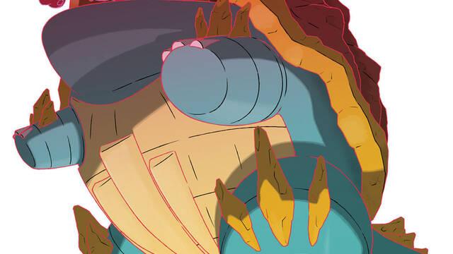 Pokmon Espada y Escudo - Ilustraciones - pss gigantamax drednaw