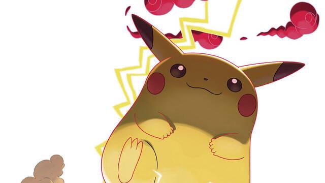 Pokmon Espada y Escudo - Ilustraciones - pss gigantamax pikachu