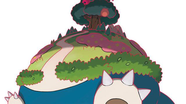 Pokmon Espada y Escudo - Ilustraciones - pss gigantamax snorlax