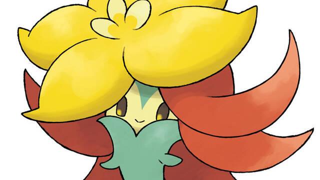 Pokmon Espada y Escudo - Ilustraciones - pss gossifleur