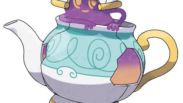 Pokmon Espada y Escudo - Ilustraciones - pss polteageist