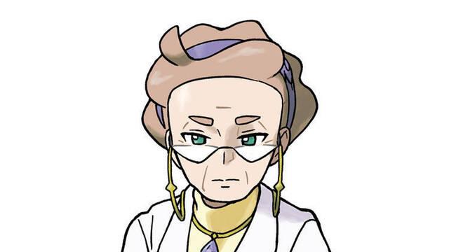 Pokmon Espada y Escudo - Ilustraciones - pss professor magnolia