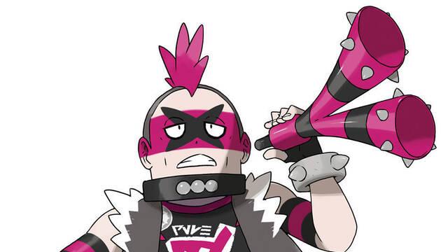 Pokmon Espada y Escudo - Ilustraciones - pss team yell grunt male