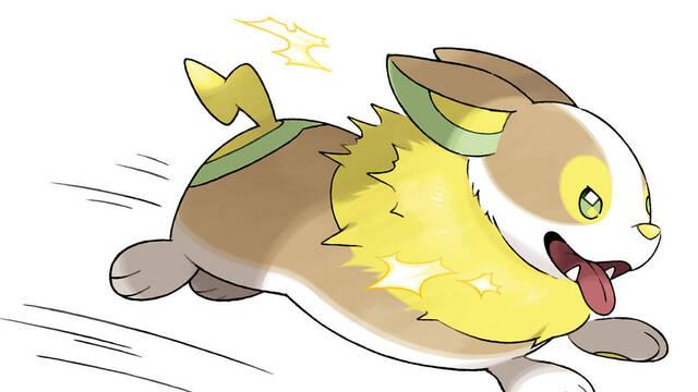 Pokmon Espada y Escudo - Ilustraciones - pss yamper running