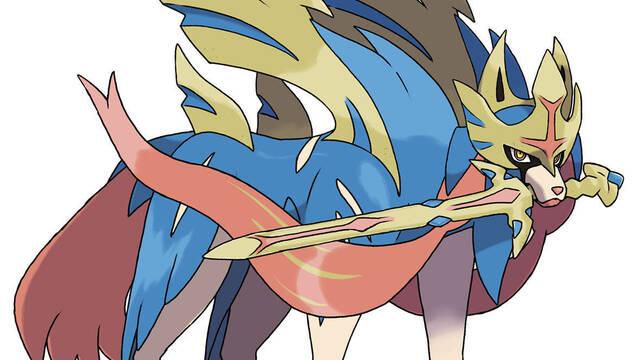 Pokmon Espada y Escudo - Ilustraciones - pss zacian