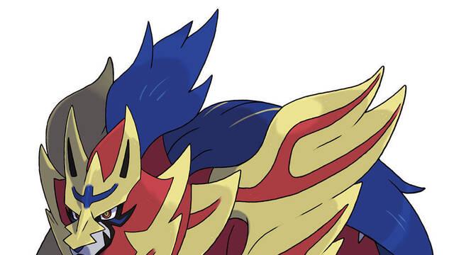 Pokmon Espada y Escudo - Ilustraciones - pss zamazenta
